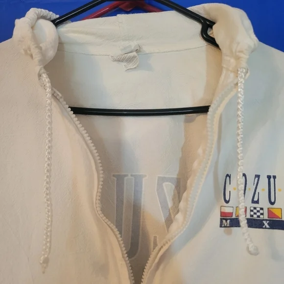 Unisex Cozumel Beach Mexico Baja Hoodie. Medium. - Picture 3 of 8